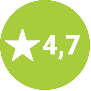 4,7 Google Play rating